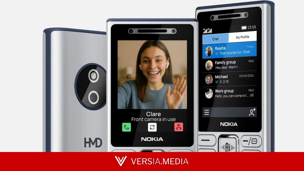 Nokia vuelve con móviles 'tontos' y baratos, pero traen un botón de inteligencia artificial