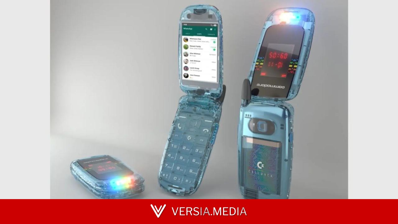 Vuelve el móvil con tapa para los nostálgicos: así es el teléfono con teclas que no deja instalar redes sociales