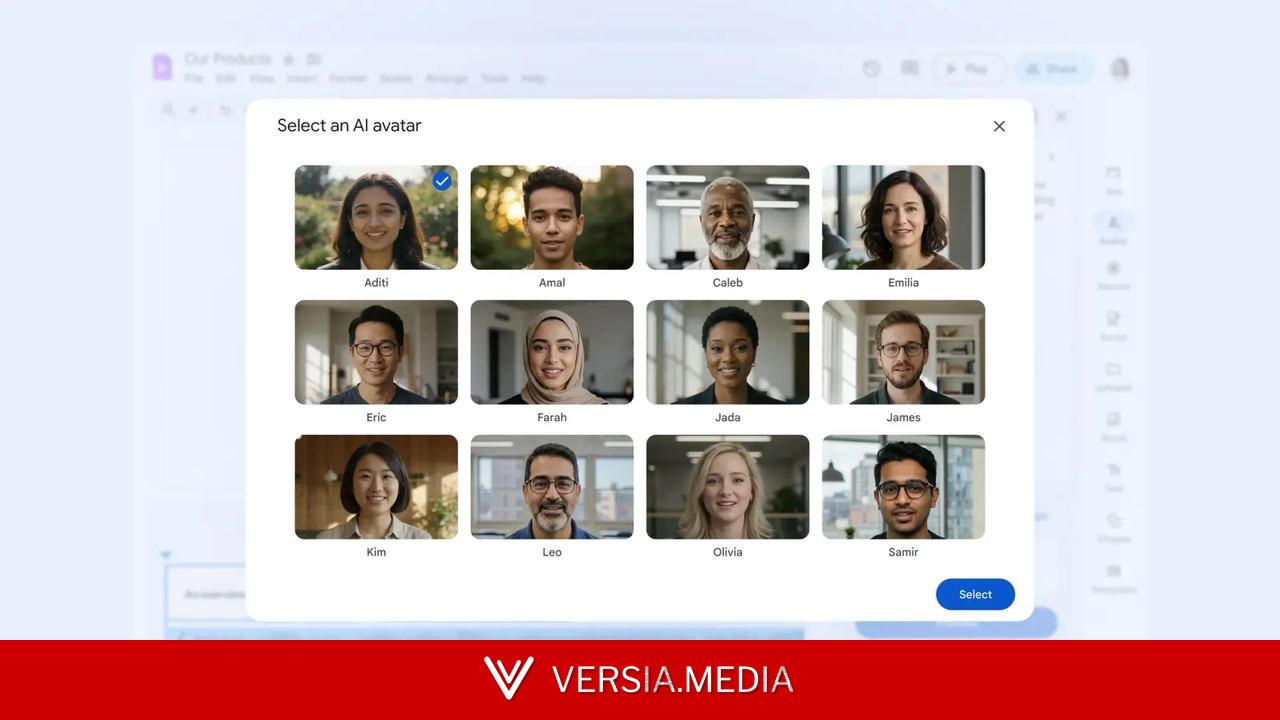Lo nuevo de Google te convierte en presentador: permite crear avatares y una locución hechos por IA
