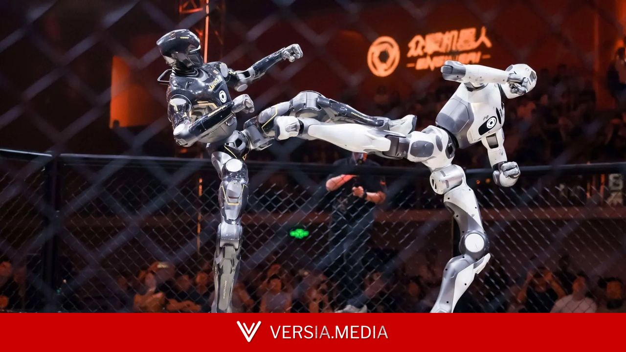 Perdió la cabeza y siguió luchando: así ha sido el primer torneo de combate entre robots humanoides en China