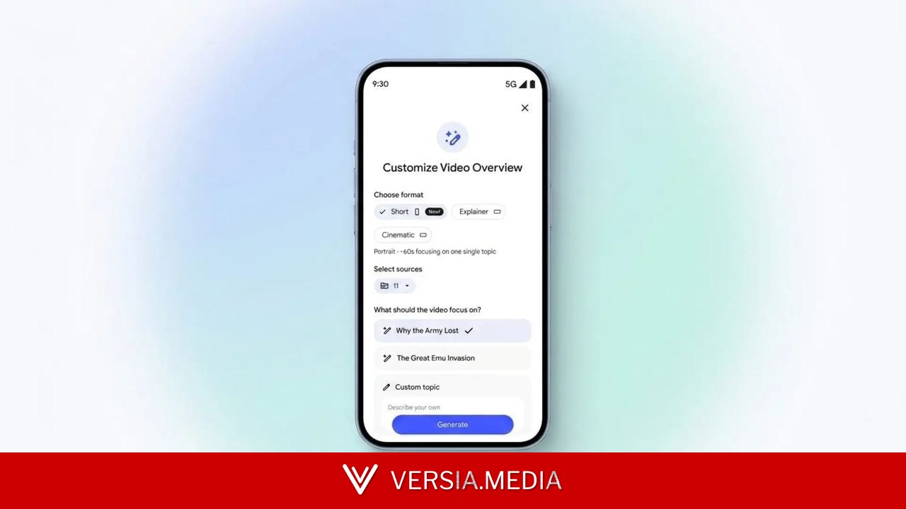 NotebookLM de Google ahora crea resúmenes de tus apuntes en vídeo al más puro estilo de TikTok