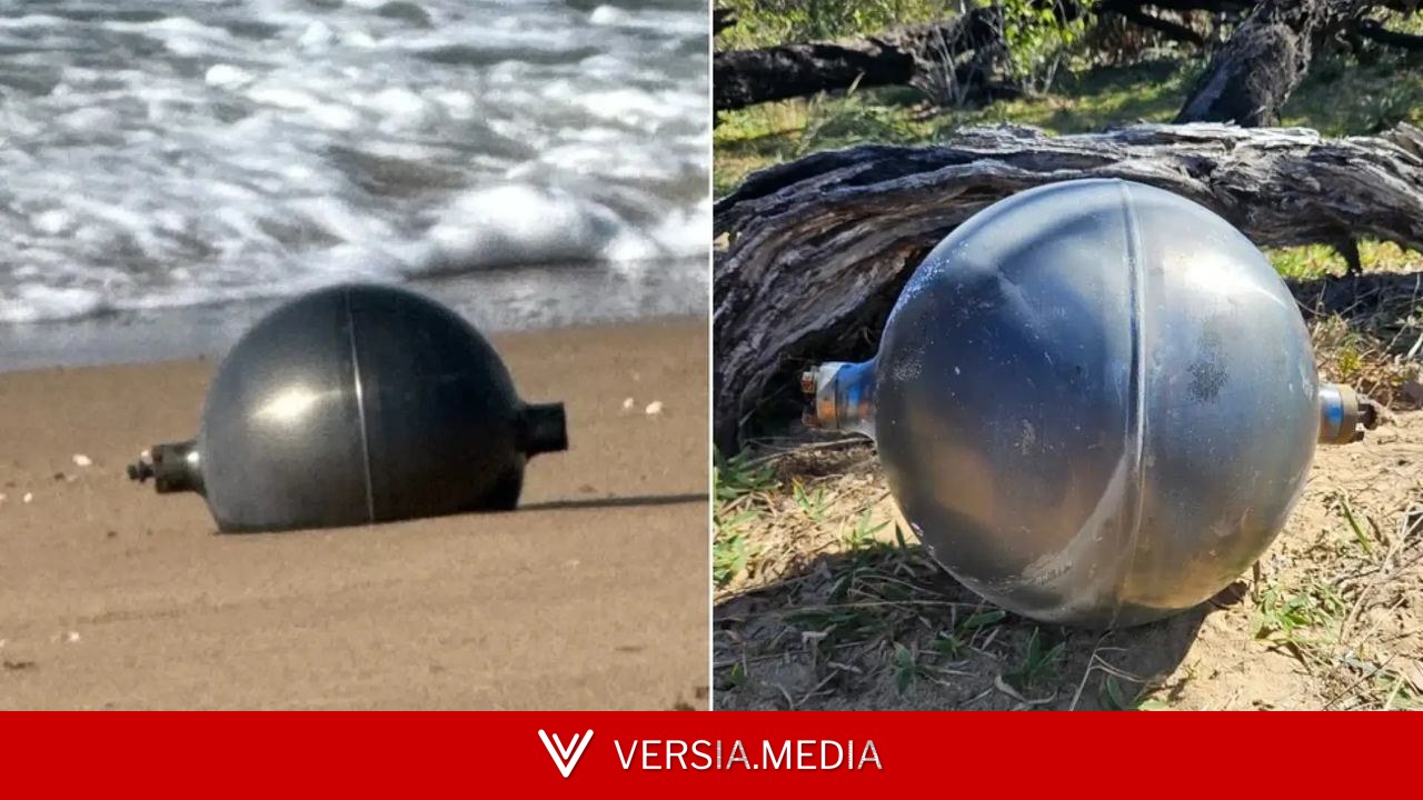 Australia resuelve el misterio de las esferas metálicas encontradas en la playa: son escombros de un 
