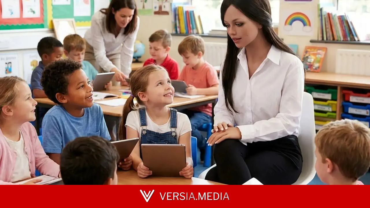 Un colegio de Nueva York estrena este otoño su primer robot humanoide como profesor asistente: 