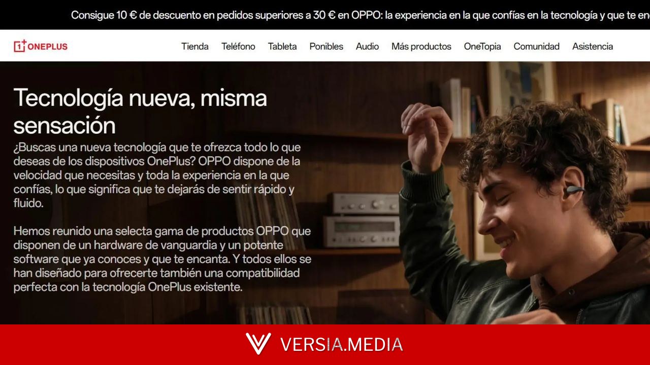OPPO ya se anuncia en la web de OnePlus, y eso es otra señal del desmantelamiento de la marca