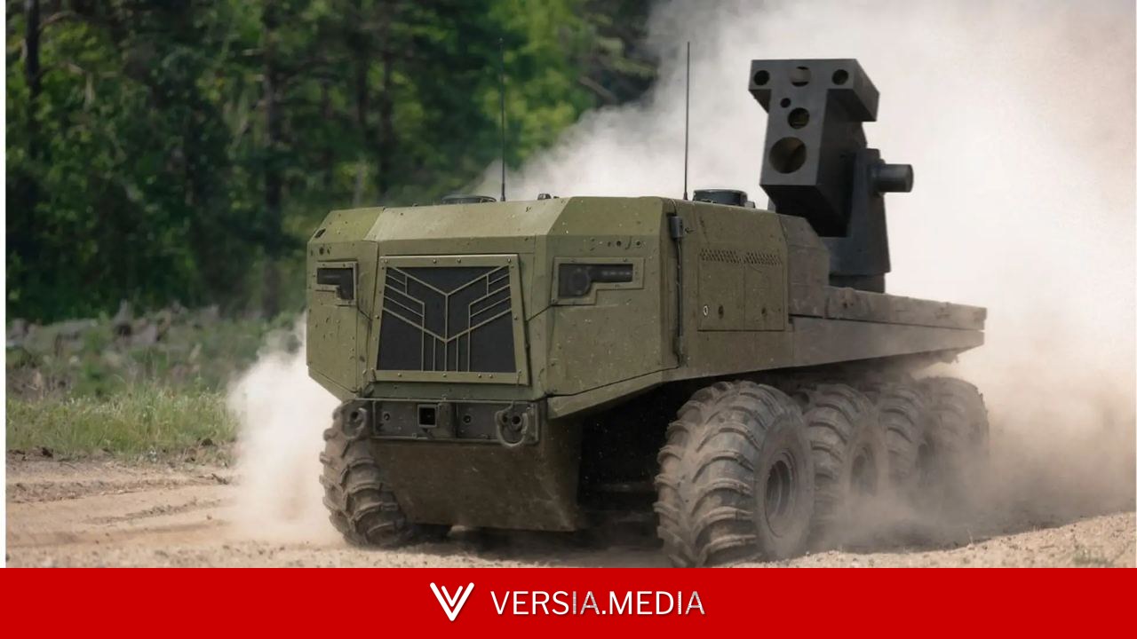 EEUU tiene un nuevo vehículo de combate robótico para neutralizar drones con un arma láser