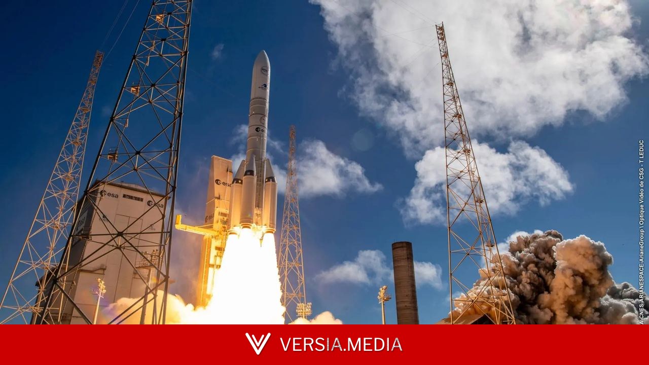 El Ariane 6 hace historia: nunca antes un cohete europeo había transportado tanta carga al espacio en un único lanzamiento